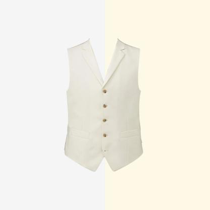 Cream Dress Waistcoat by Chester Barrie