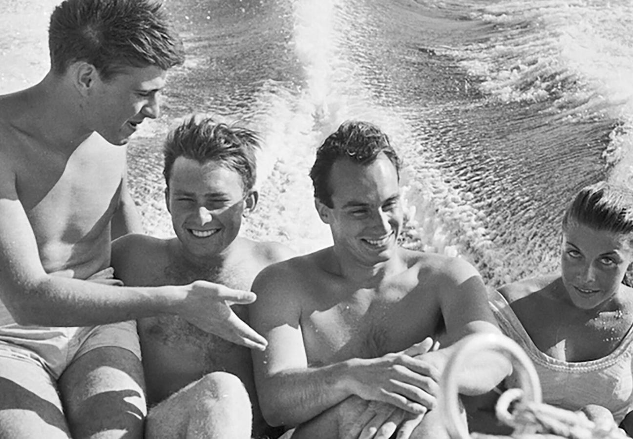 Karim Aga Khan on Holiday on French Riviera