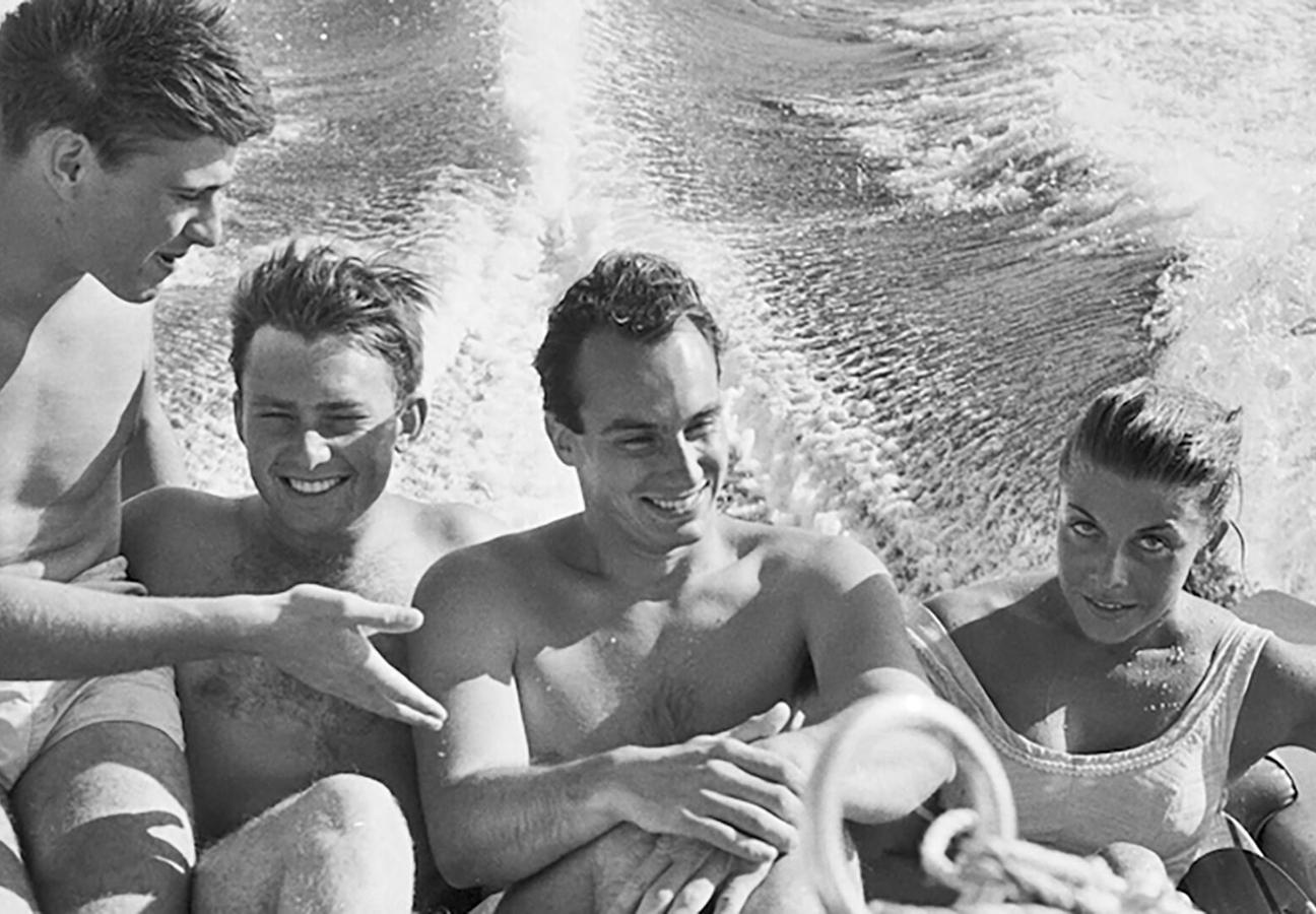 Karim Aga Khan on Holiday on French Riviera