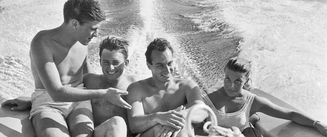 Karim Aga Khan on Holiday on French Riviera