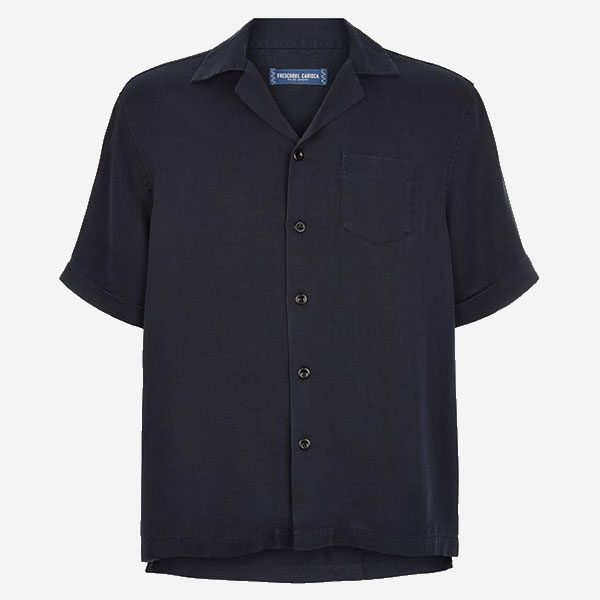 Frescobol Carioca camp collar Tencel shirt