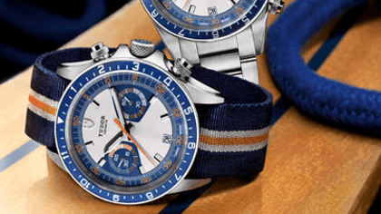 Watch – Tudor Heritage Chrono Blue