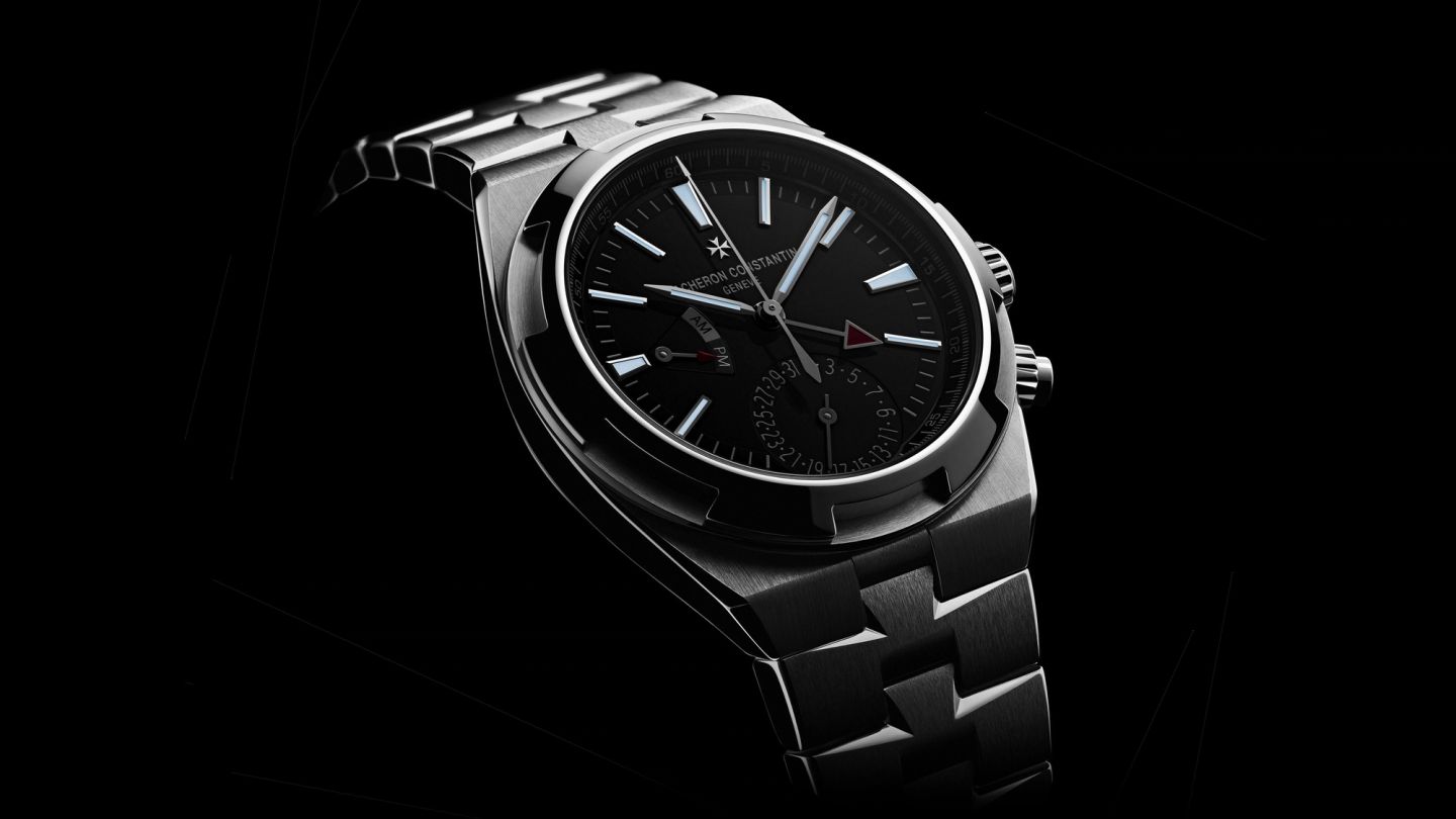 The Overseas Dual Time from Vacheron Constantin is back in black
