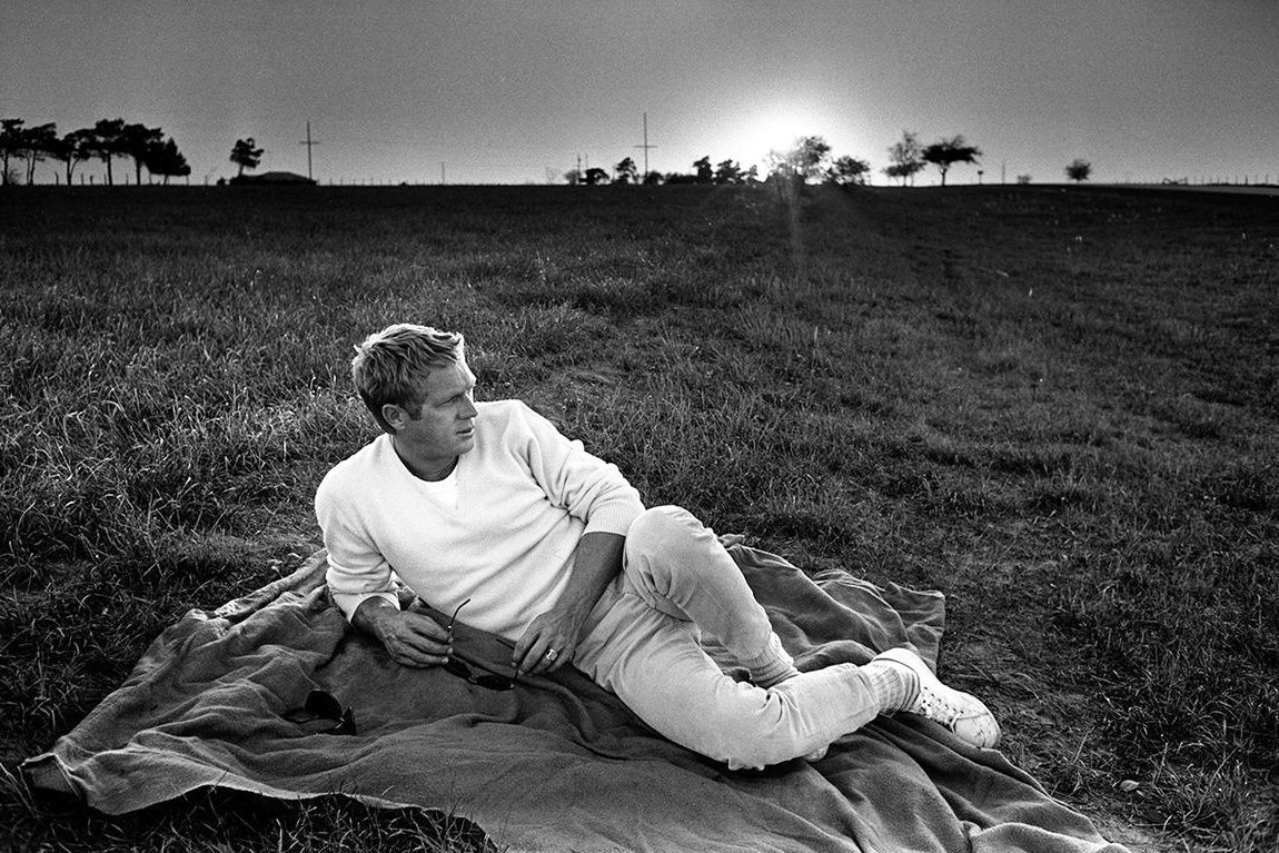 Steve mcqueen sales white sneakers