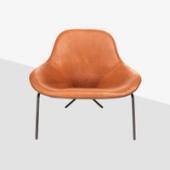 Magnus Long Cross Leg Lounge Chair