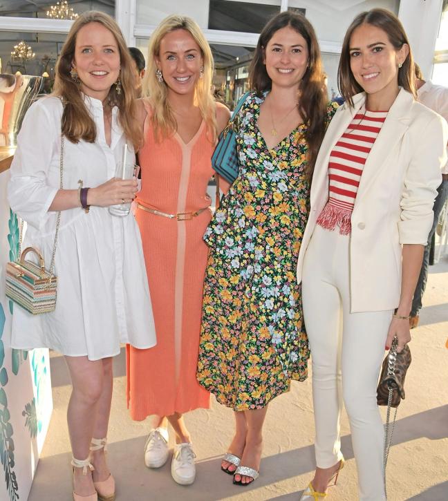 Arabella-Holland-Jemima-Cadbury-Lily-Worcester-and-Natalie-Salmon-at-The-Gentlemans-Journal-Summer-Party-at-Masterpiece-London
