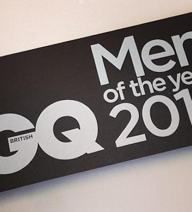 Diary – 2013 GQ Men of The year Awards