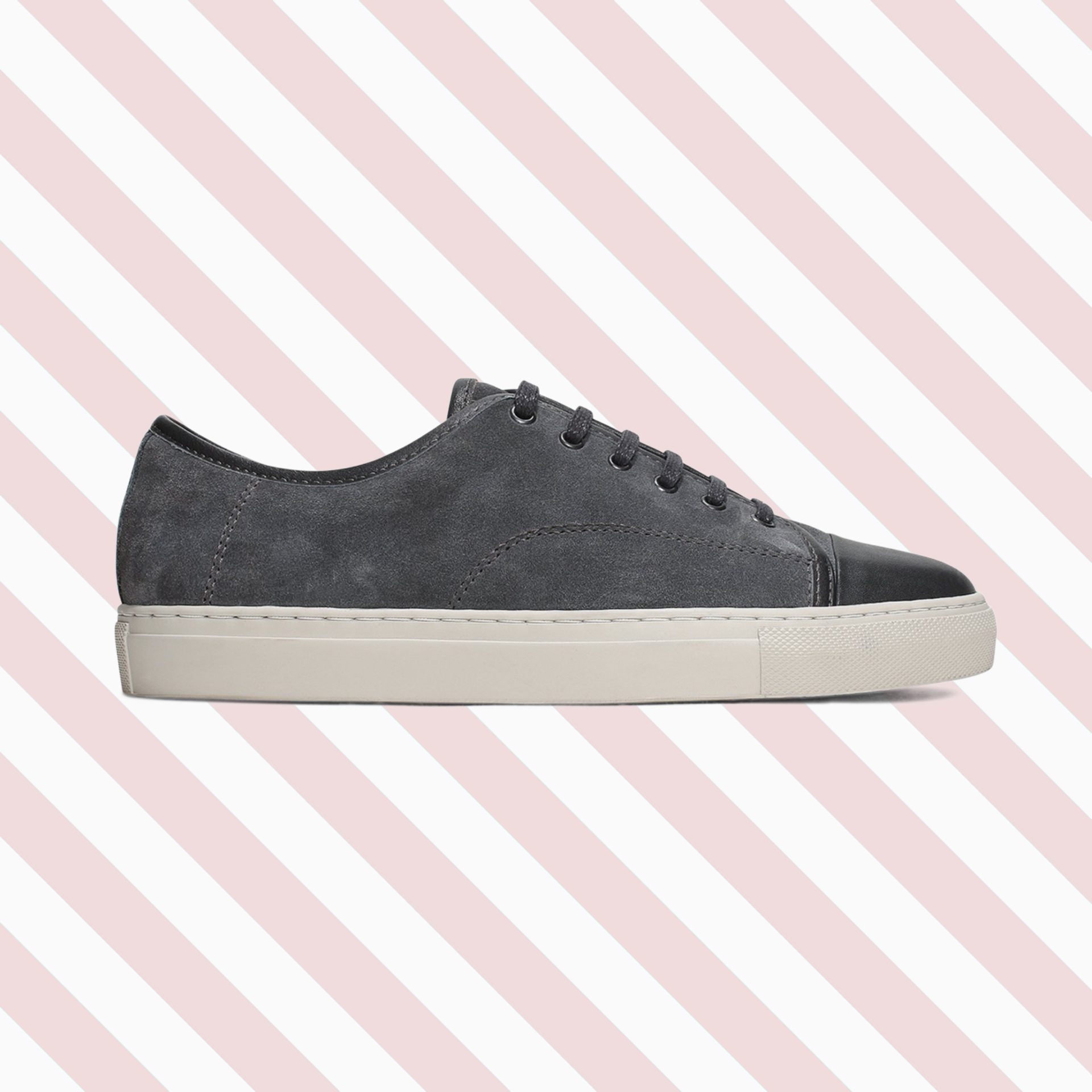 Aurelien Grey Cap-Toe Sneaker