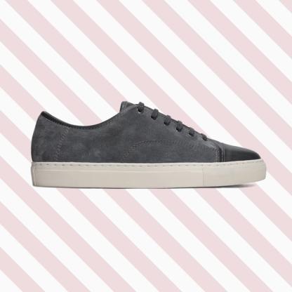 Aurelien Grey Cap-Toe Sneaker