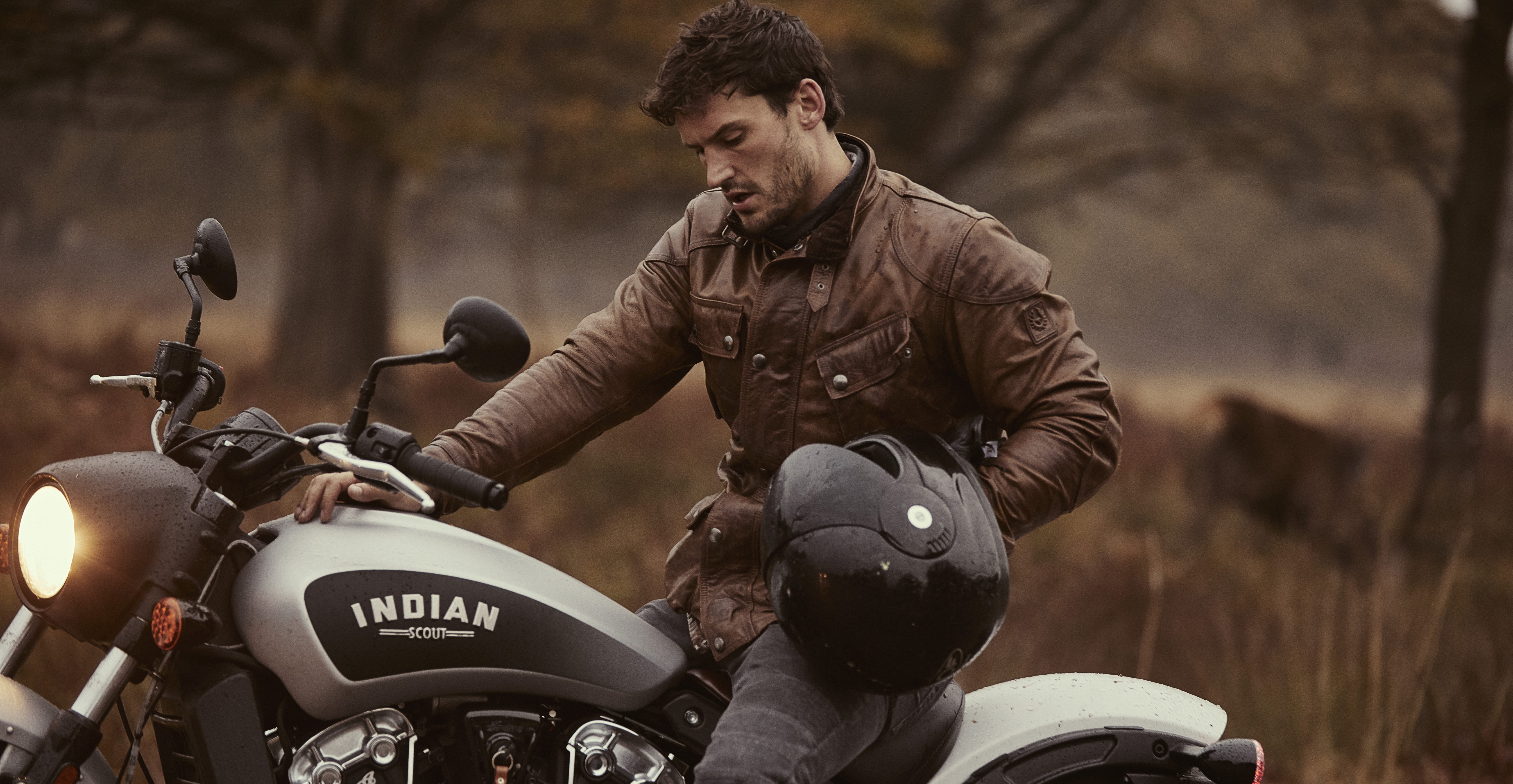 Looking for a fashionable Motorcycle Leather that looks great on and off  the bike!