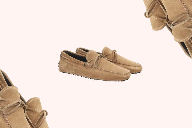 Aurélien Beige Driving Shoes