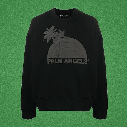 Palm Angels Graphic Print Sweater