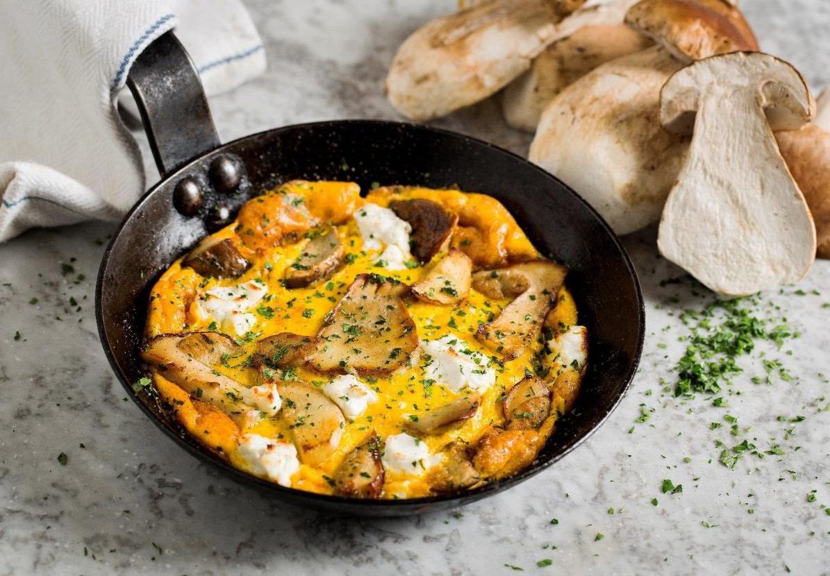 Theo Randall - Frittata con funghi
