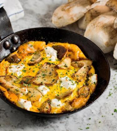 Theo Randall - Frittata con funghi