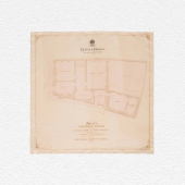 Farley Archive Savile Row Floor Plan Pocket Square