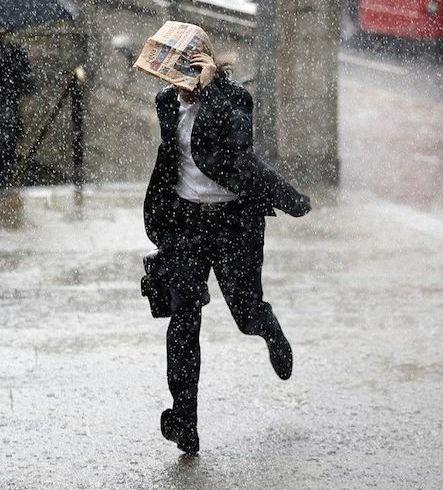 Dressing for a summer downpour