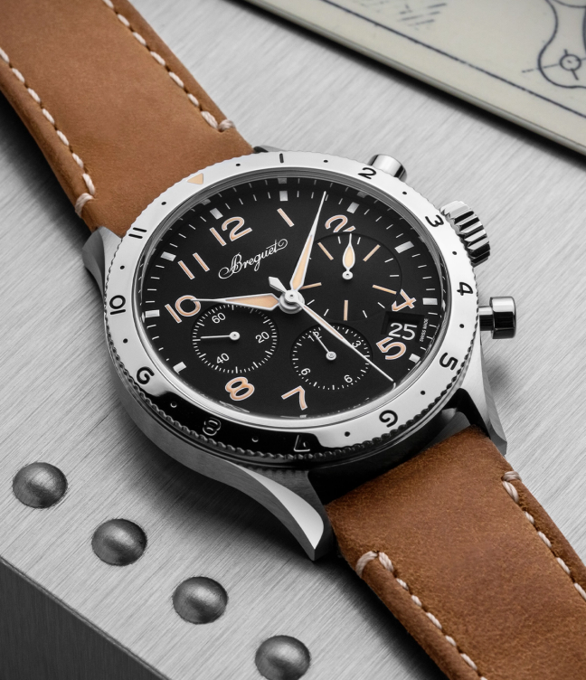 The front of a Type XX Chronographe 2067 watch
