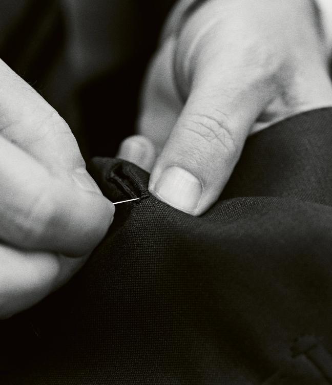 Brioni suit sewing