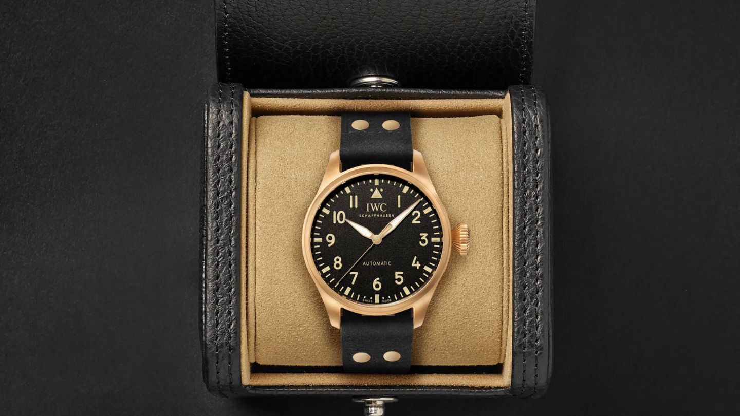 IWC collaborates with MR PORTER on a bronze Big Pilot’s Watch