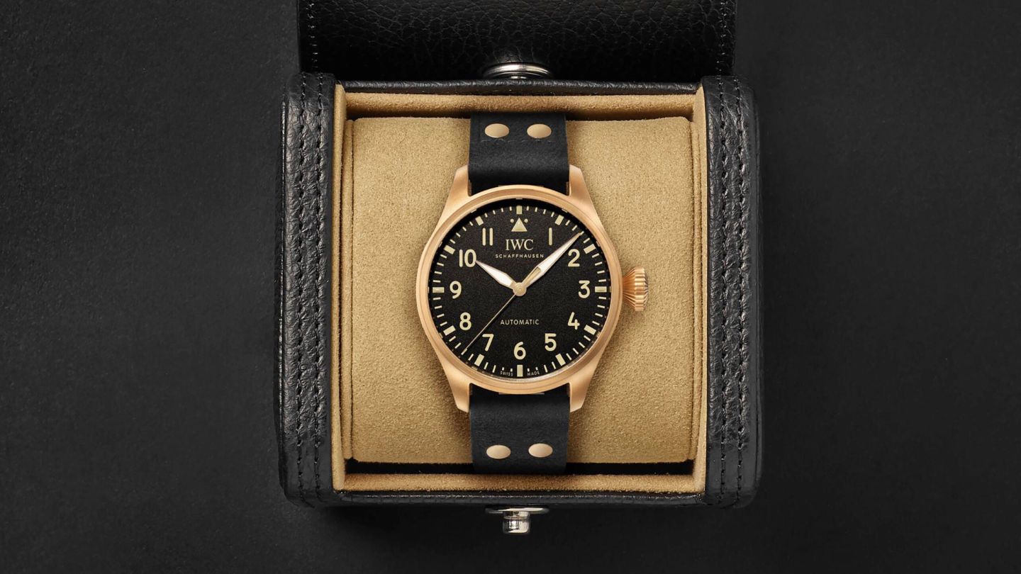 IWC collaborates with MR PORTER on a bronze Big Pilot’s Watch