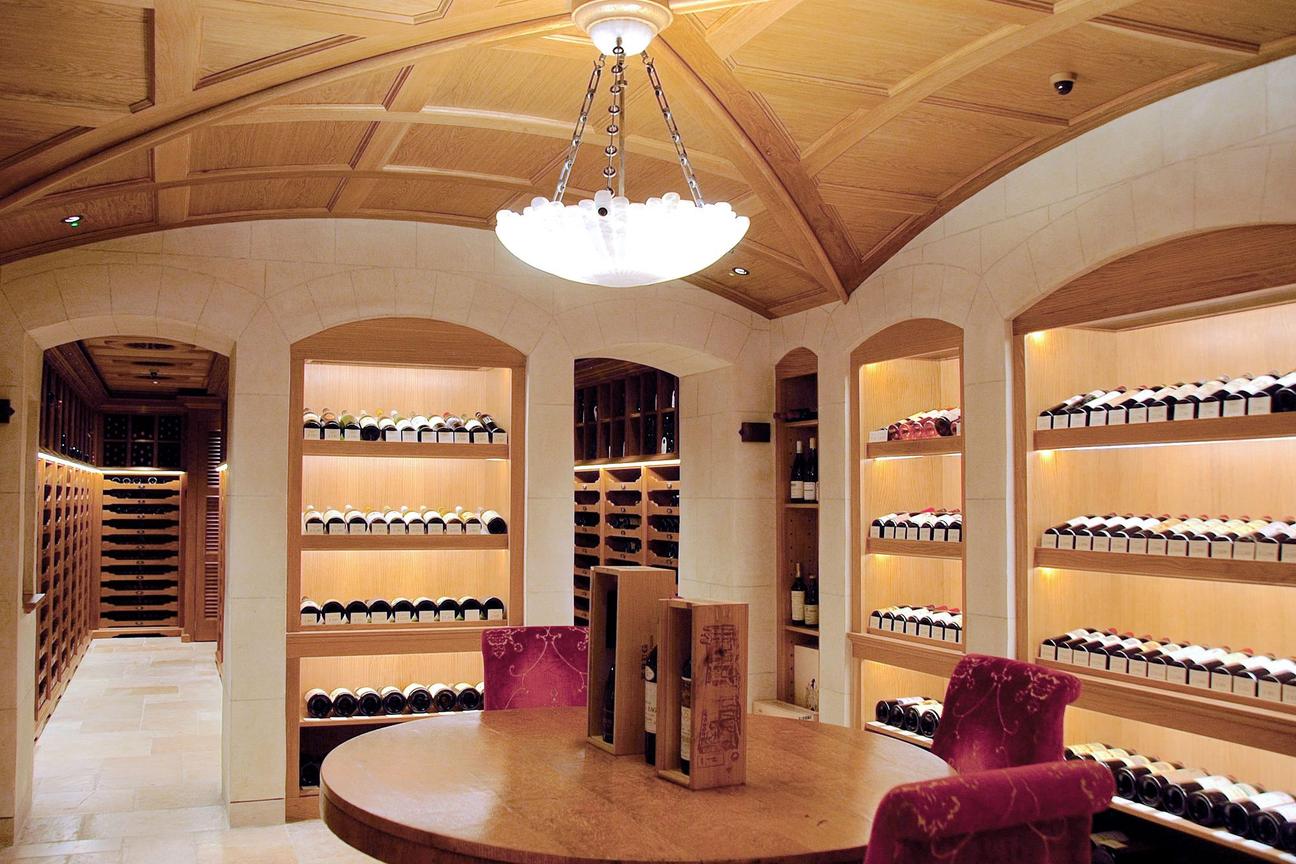 Oswald's wine cellar