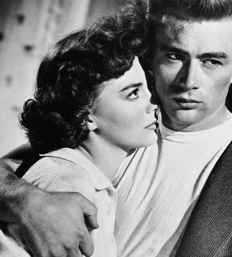 James Dean and Elizabeth Taylor