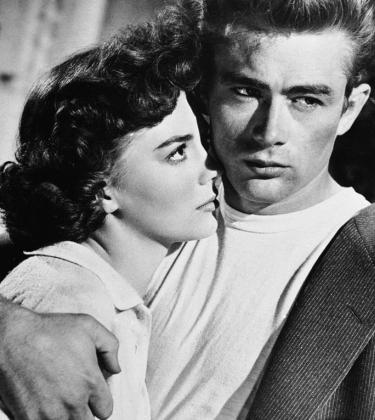 James Dean and Elizabeth Taylor