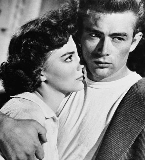 James Dean and Elizabeth Taylor