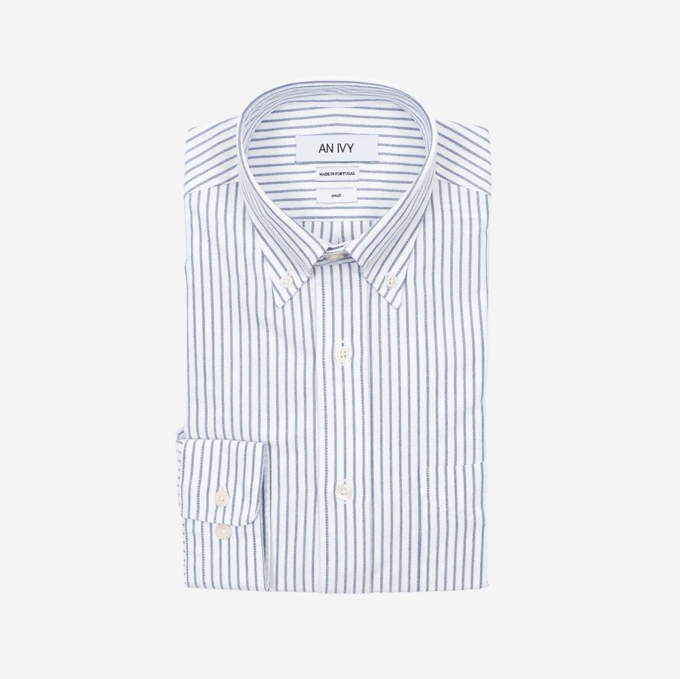 An Ivy 'The Narrow Striped Oxford'