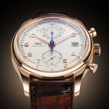 Iwc portuguese chronograph on sale classic