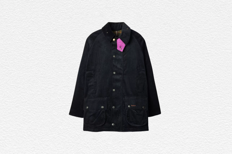 Navy Cord Beaufort Jacket