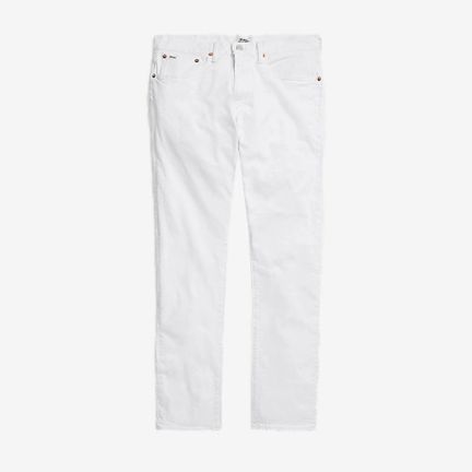 Ralph Lauren White Sullivan Jeans