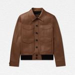 Tod’s Leather Bomber Jacket