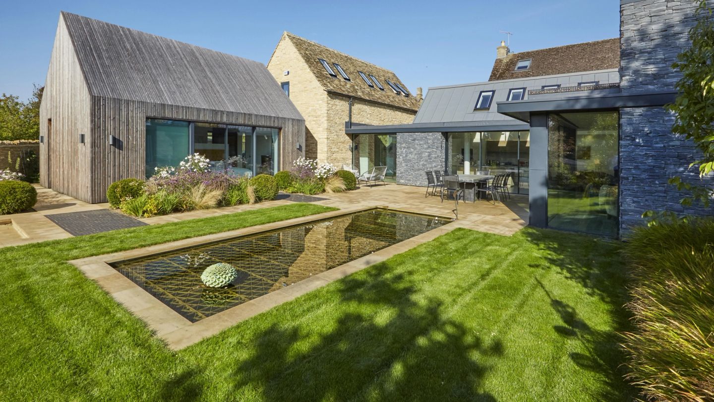This Oxfordshire home was built for sunshine