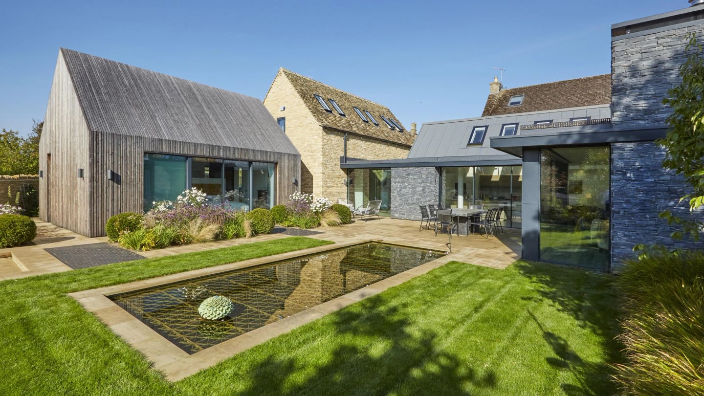 This Oxfordshire home was built for sunshine