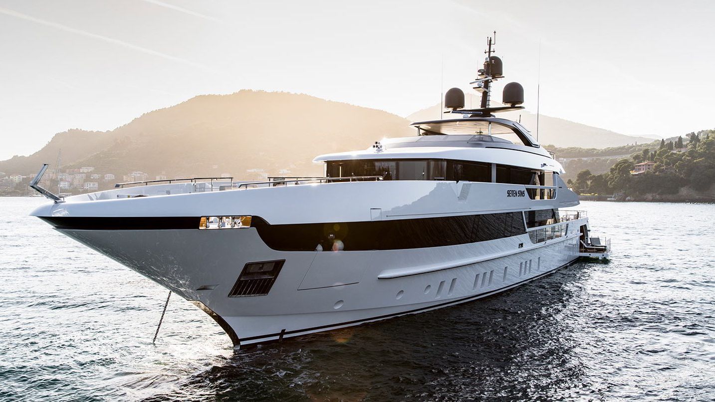Seven Sins is the saintliest yacht at the Monaco Yacht Show