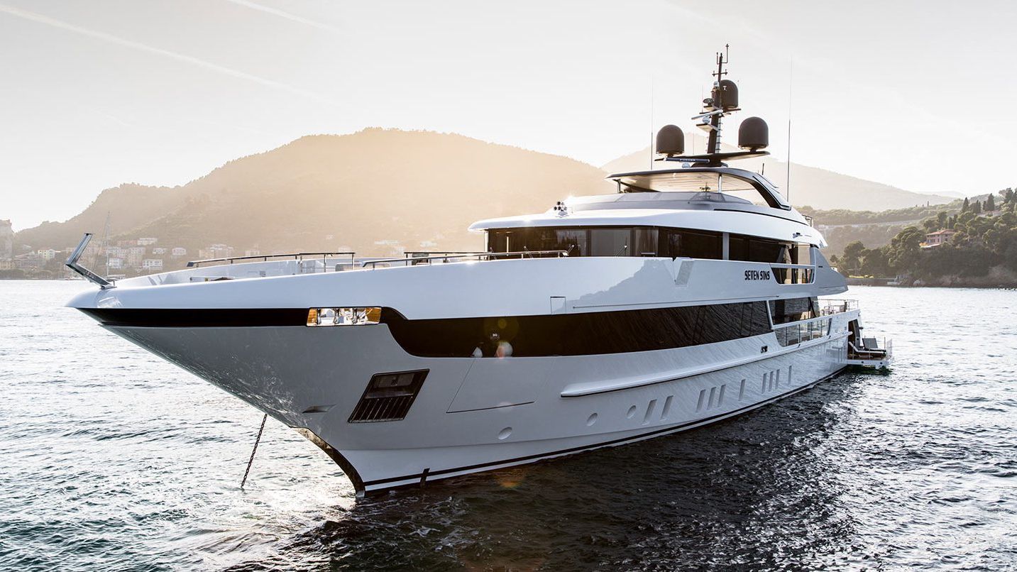 Seven Sins is the saintliest yacht at the Monaco Yacht Show
