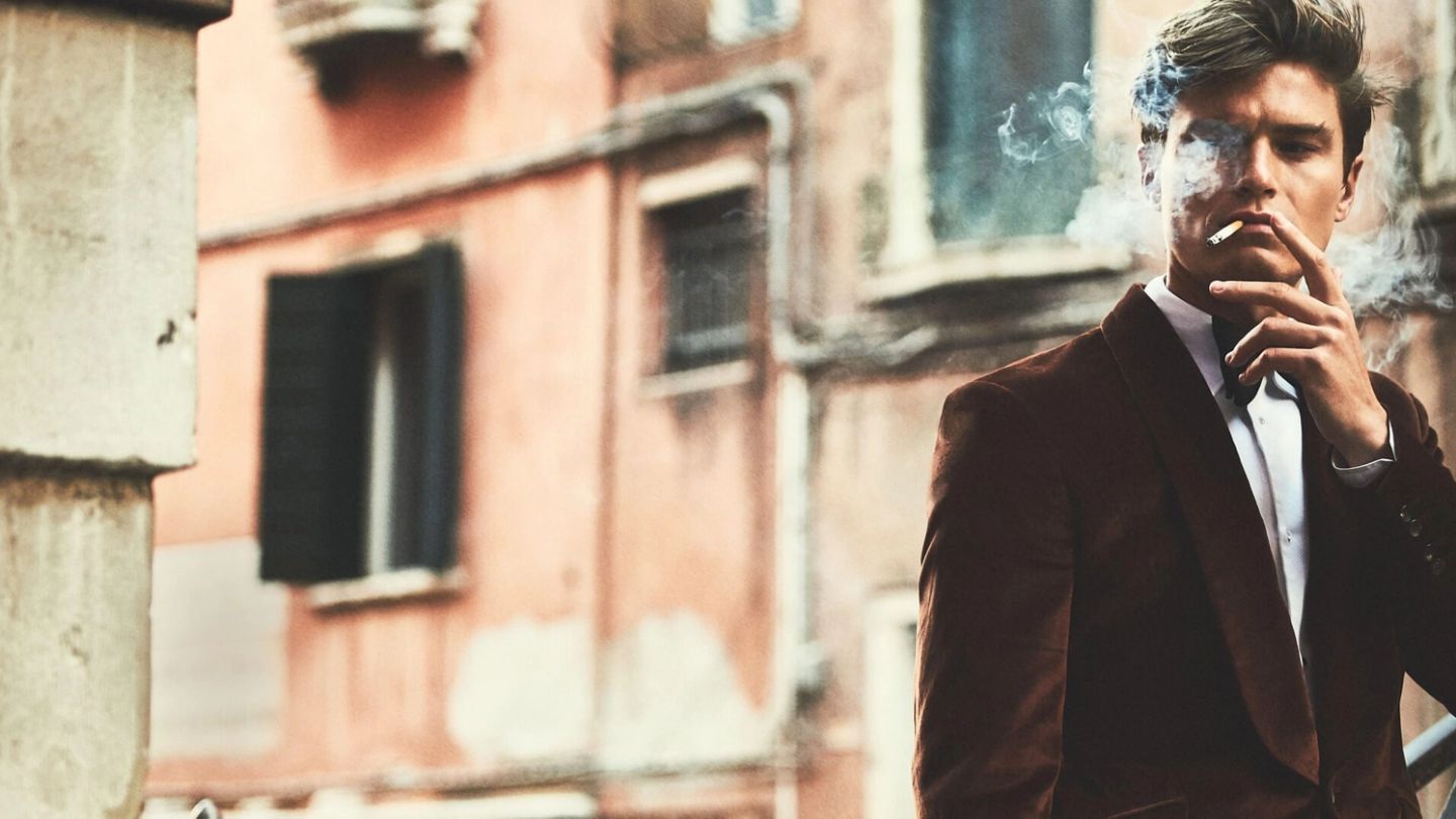 Every self-discerning cigar smoker should own a smoking jacket