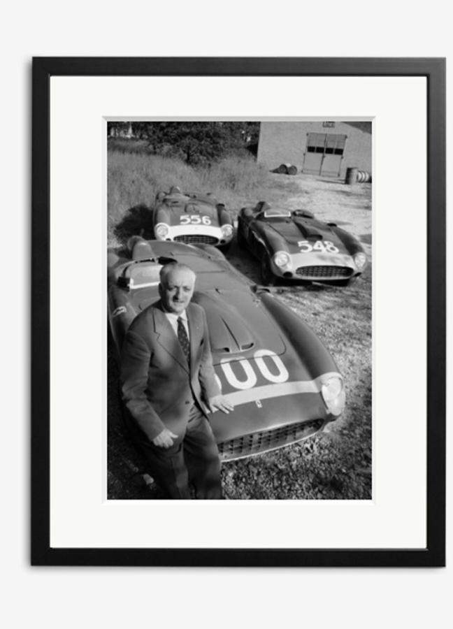 enzo ferrari print