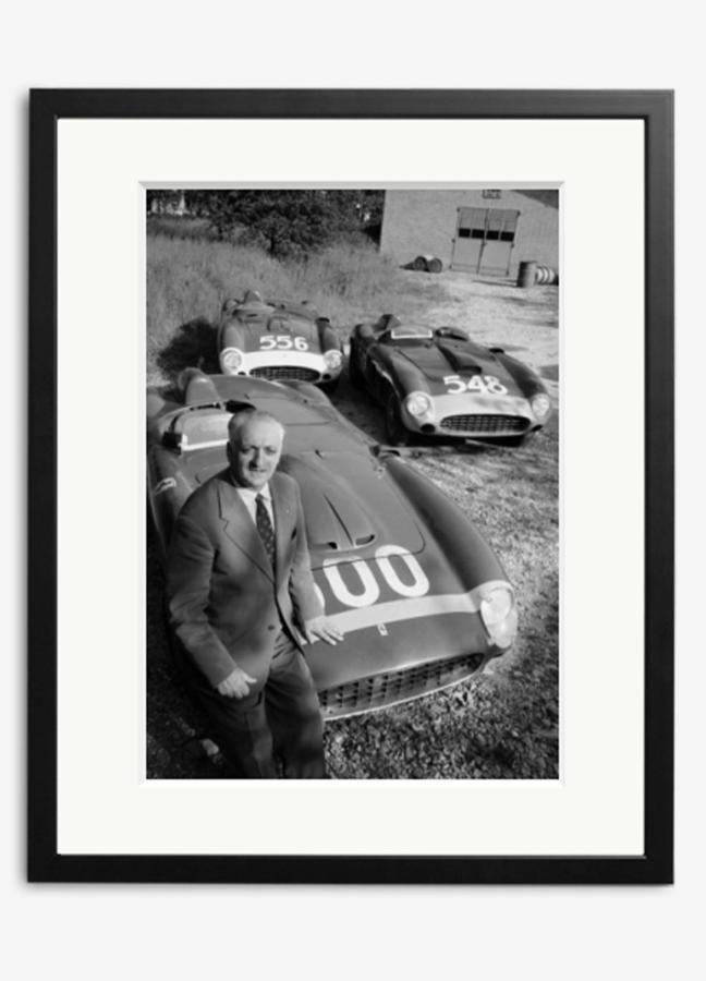 enzo ferrari print
