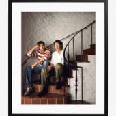 Steve Jobs & Bill Gates Framed Print