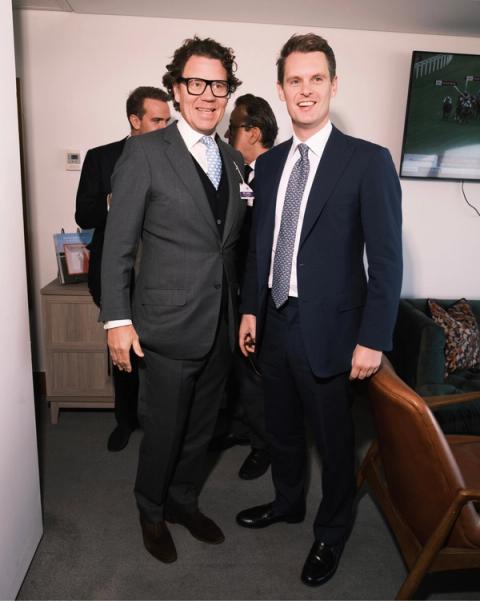 Kristian Robson and David Tollemache