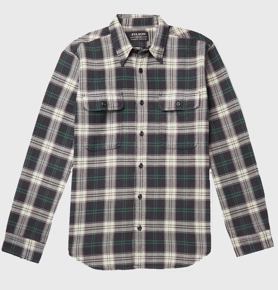 Filson Checked Cotton-Flannel Shirt