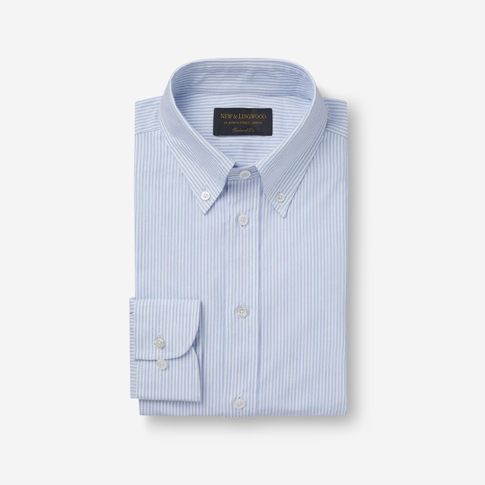 New & Lingwood Tailored Striped Shirt