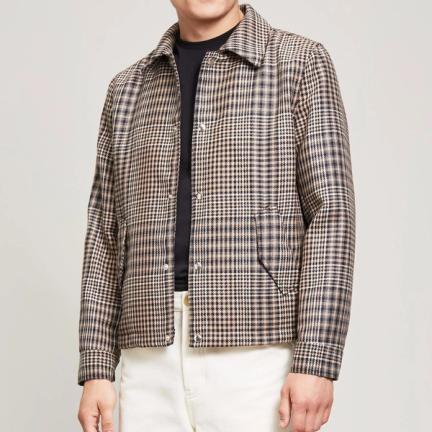 AMI Check Blouson