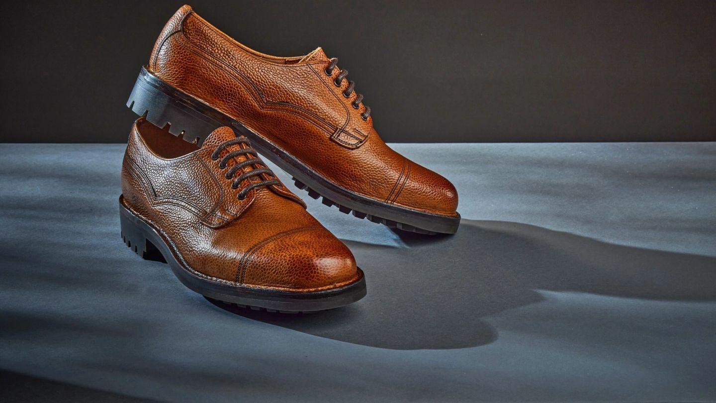Every man should own a pair of Commando-soled shoes