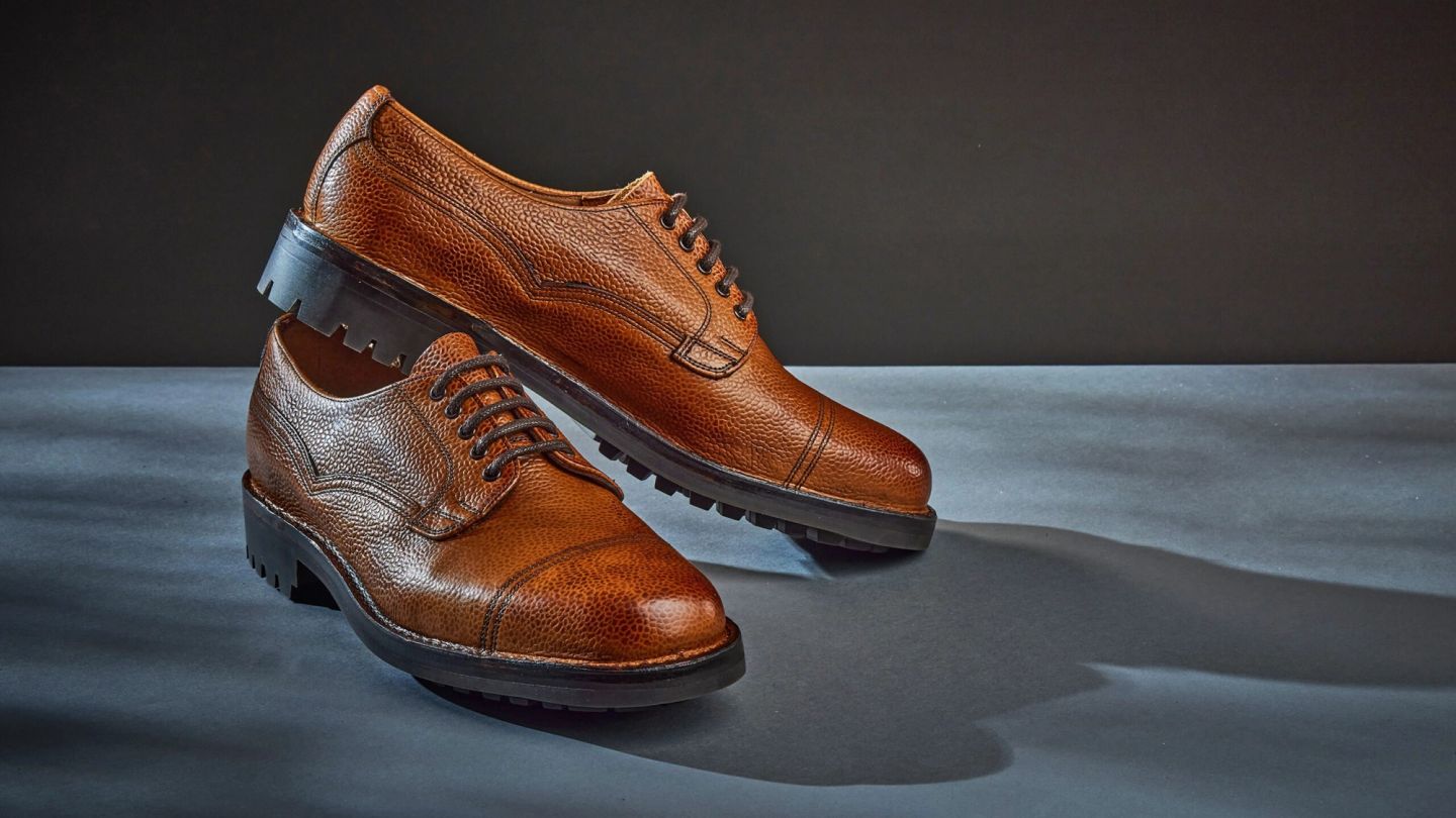 Every man should own a pair of Commando-soled shoes