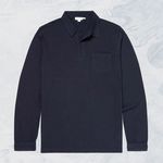 Men's Cotton Riviera Long Sleeve Polo Shirt