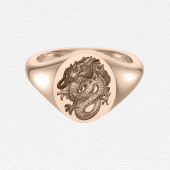 Deakin & Francis signet ring