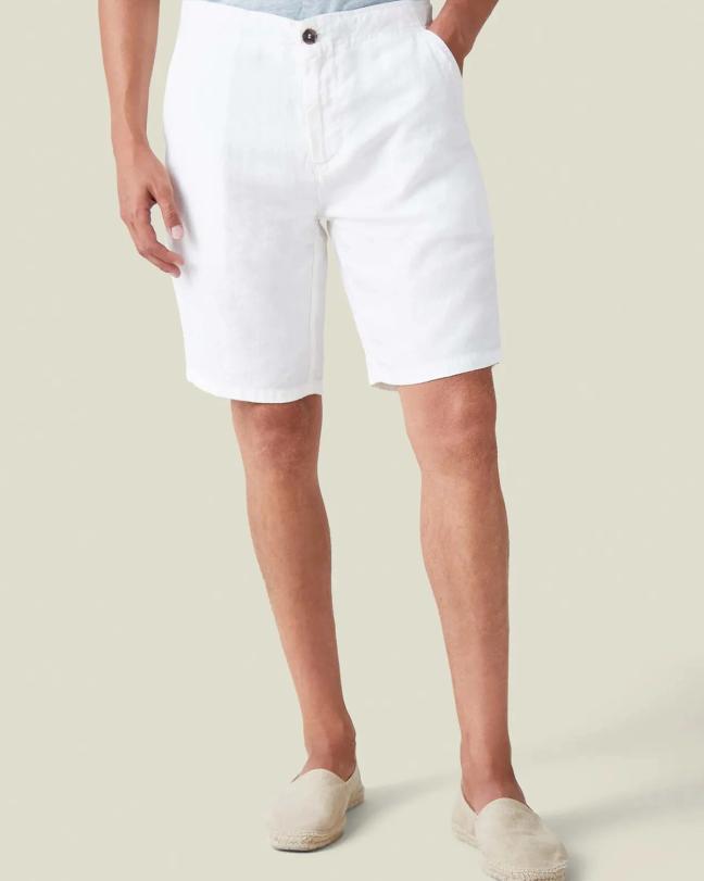 White Bermuda shorts